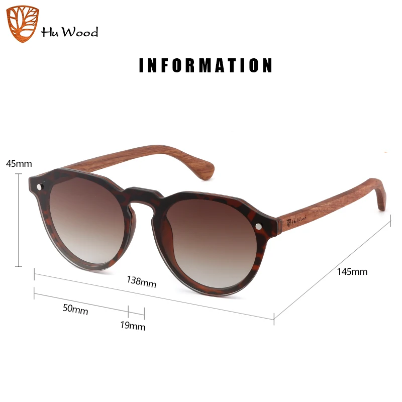 Hu Wood New Luxury Vintage Sunglasses Women Rimless Uv400 Male Classic Mens Driving Shades Male Sun Glasses GR8056