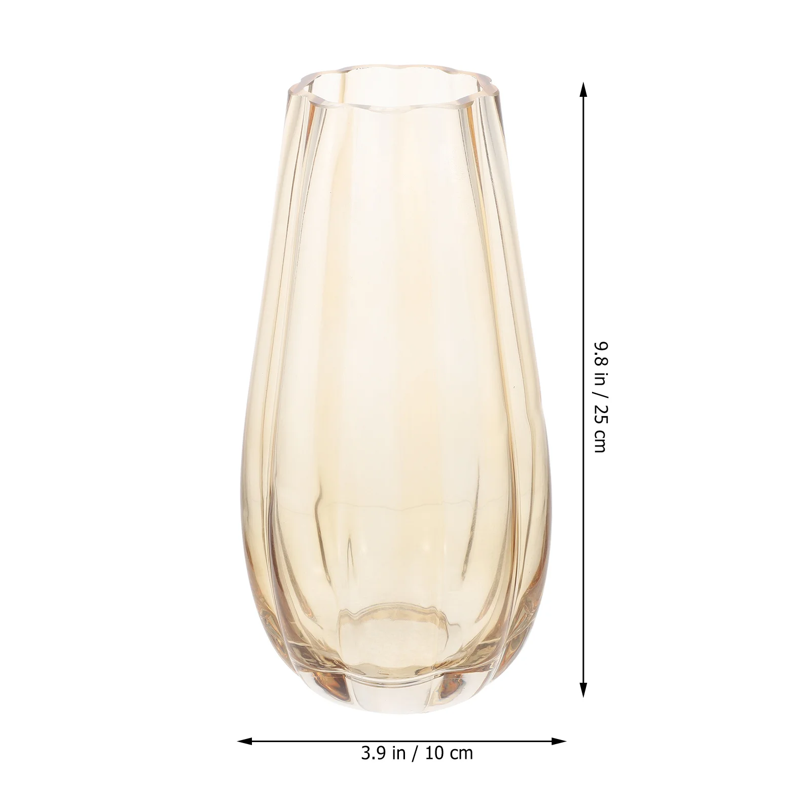 

Glass Flower Vase Arrangement Floral Container Containers Desktop Ornament Bottle