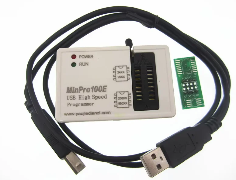 ใหม่ MinPro100E MinPro100G BIOS โปรแกรมเมอร์ FLASH SPI 24/25/95 อ่านเขียนหน่วยความจํา USB Burner