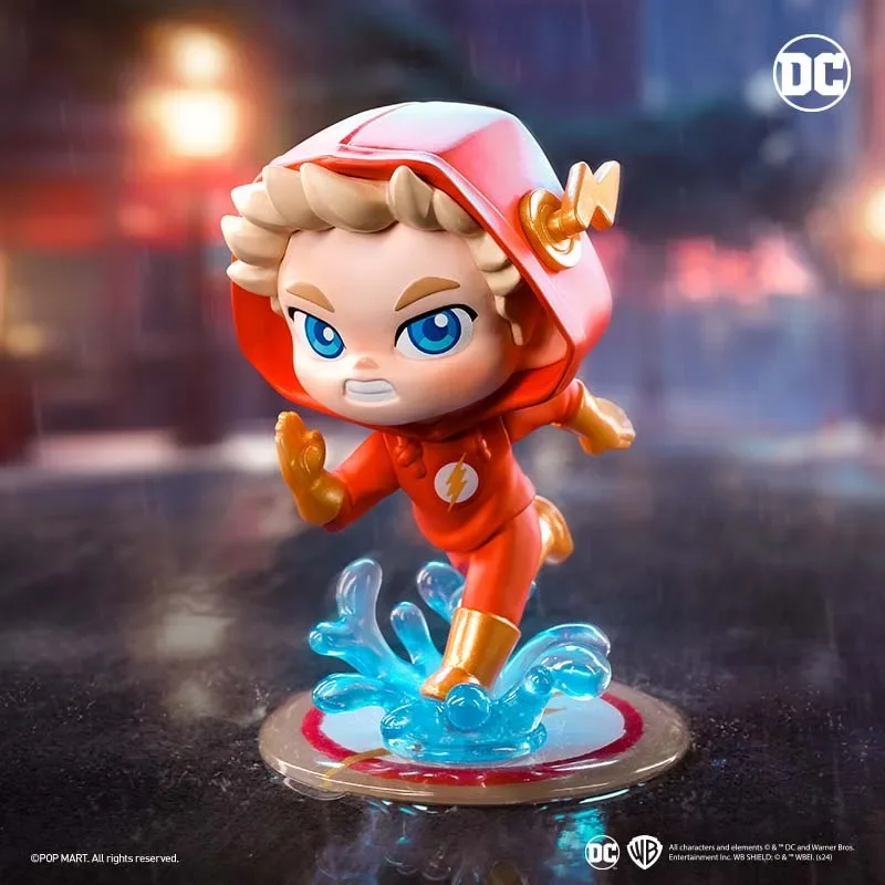 Pop Mart Justice Childhood League Blind Bag Kawaii Action Anime Mystery Figures Christmas Gift Toys and Hobbies Caixas Supresas