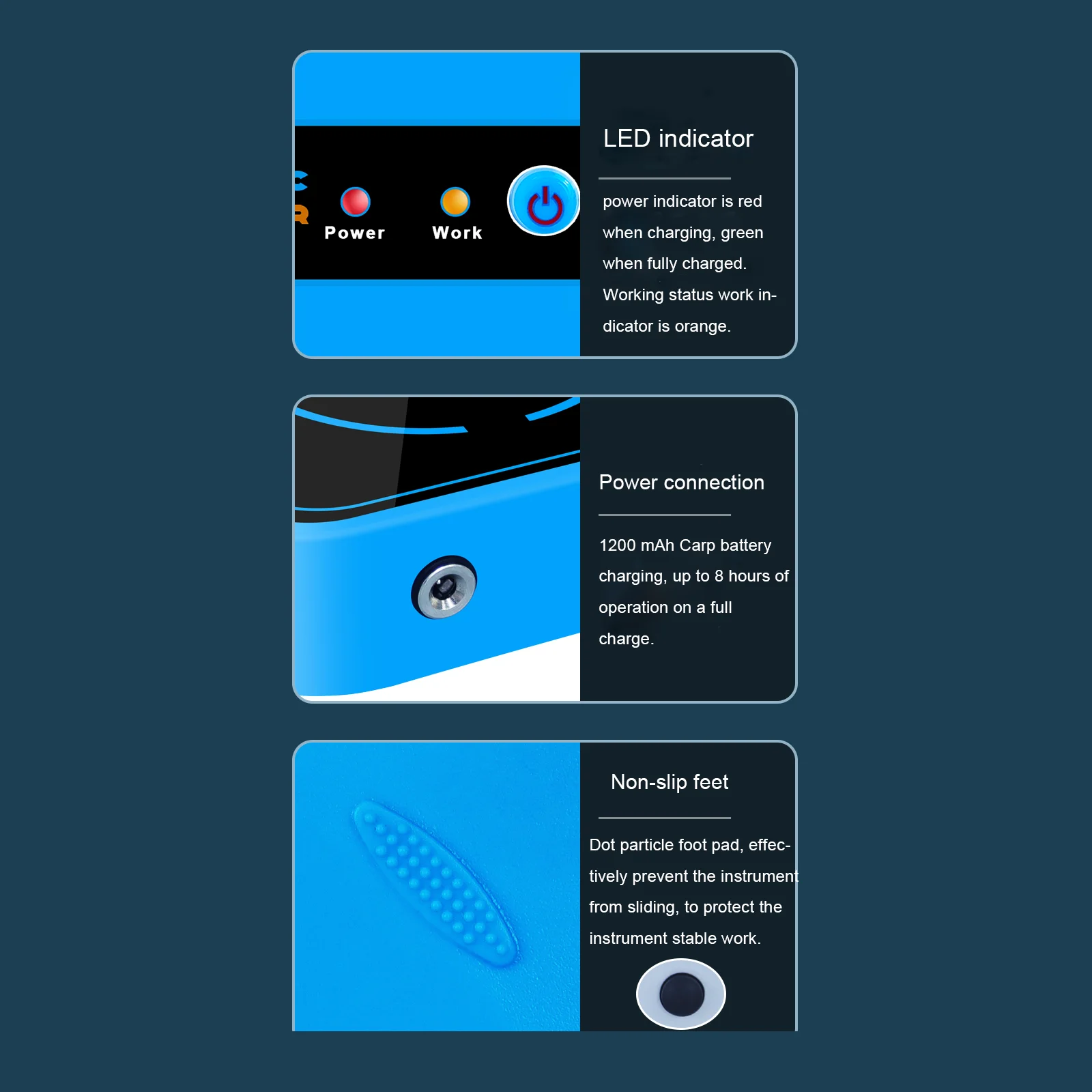 Rechargeable Mini Magnetic Stirrer3000RPMwith 2 Stirring Magnetic Paper 1200mAh Li-Ion Battery DC Brushless Motor Magnetic Mixer