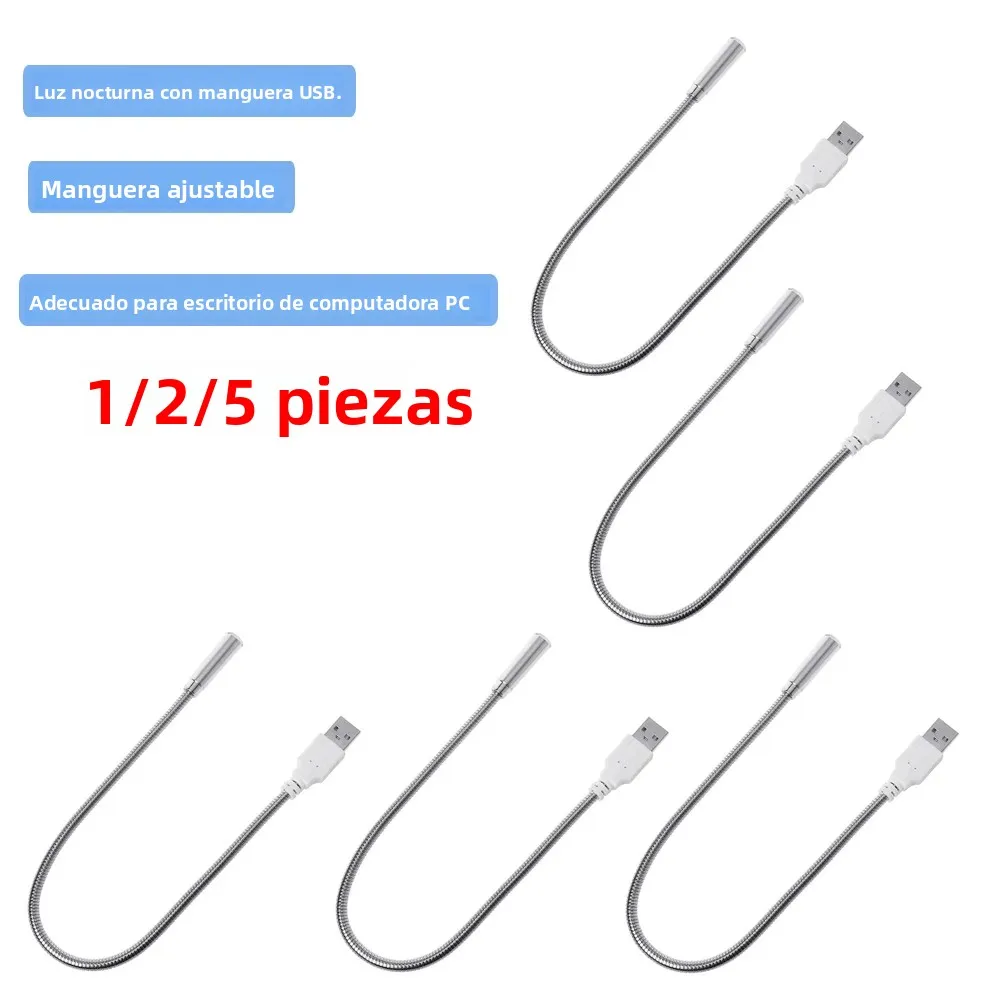 Mini luces USB para libros, lámparas LED USB portátiles, lámpara de lectura ultrabrillante para banco de energía, Camping, PC, portátiles, luces nocturnas USB
