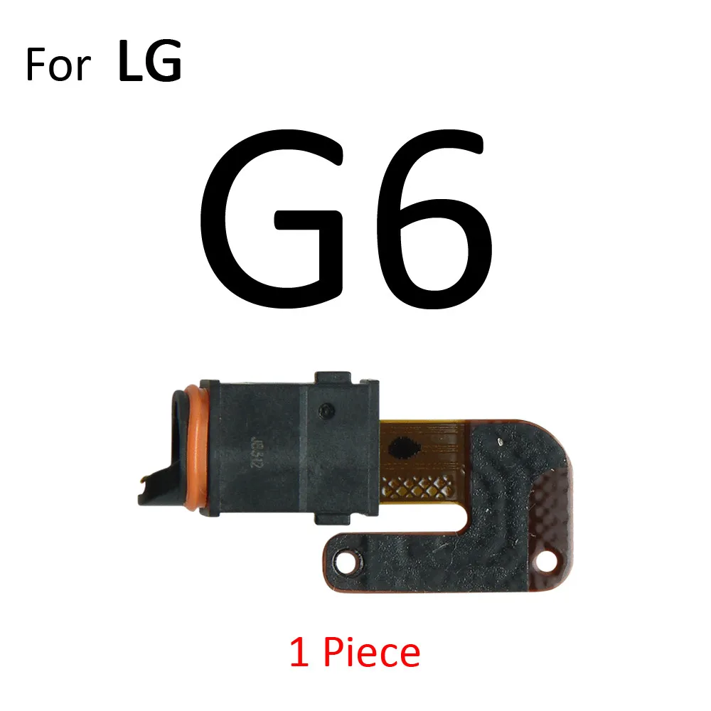 Headphone Jack Ear Earphone Audio Flex Cable For LG Q9 G6 G7 G8 G8X ThinQ G8S Velvet G9 G900N Port Connector Repair Parts