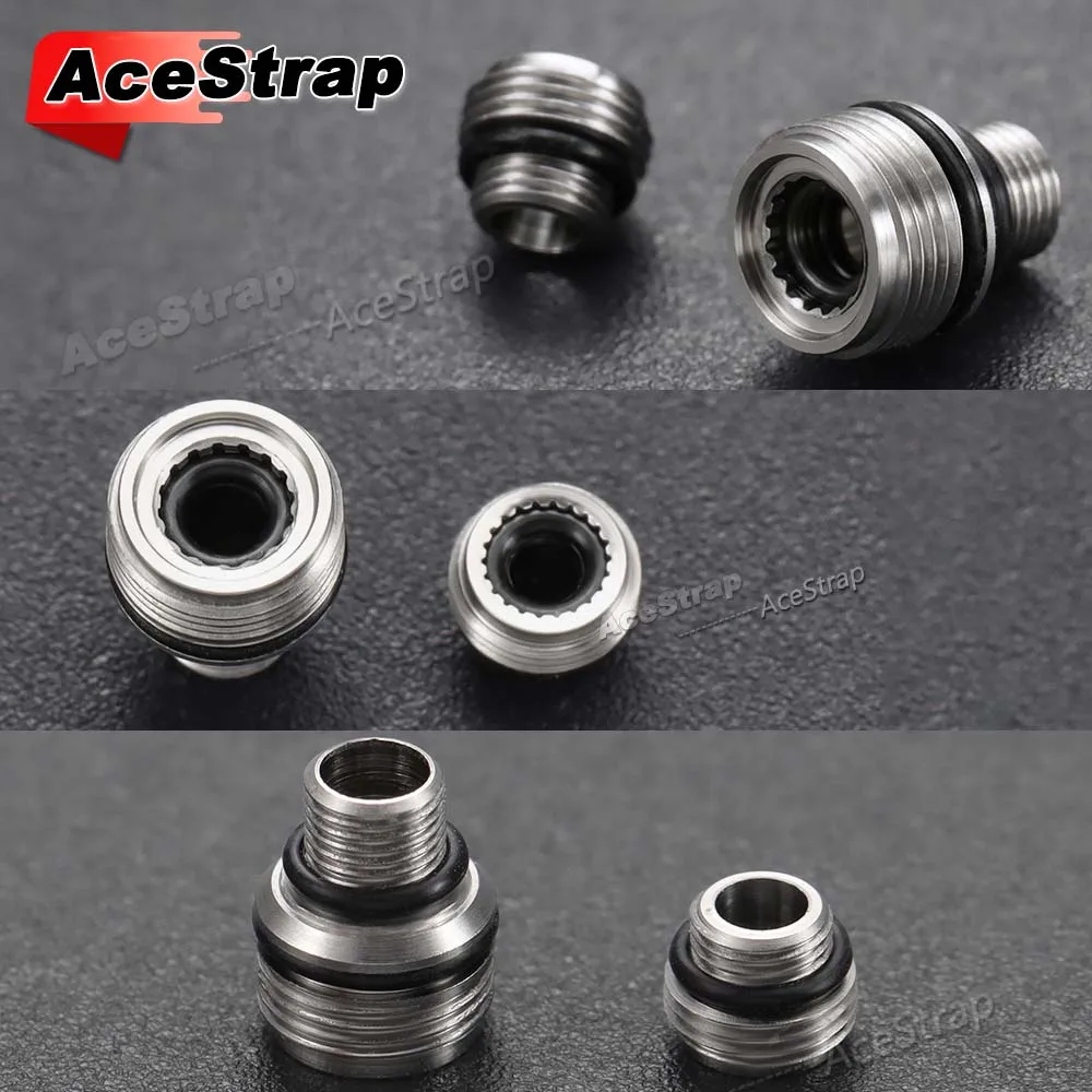 1/3pcs 1set Replacement Stainless Steel Watch Case Crown Tube for Rolex Day Tona 24-7030 24-6330 Watch Case Tube Fittings Clock