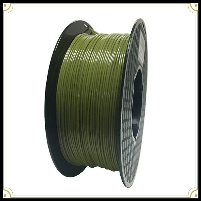 Army‑Green PLA 3D Printer Filament,1.75mm Net Weight 1KG For FDM Printing