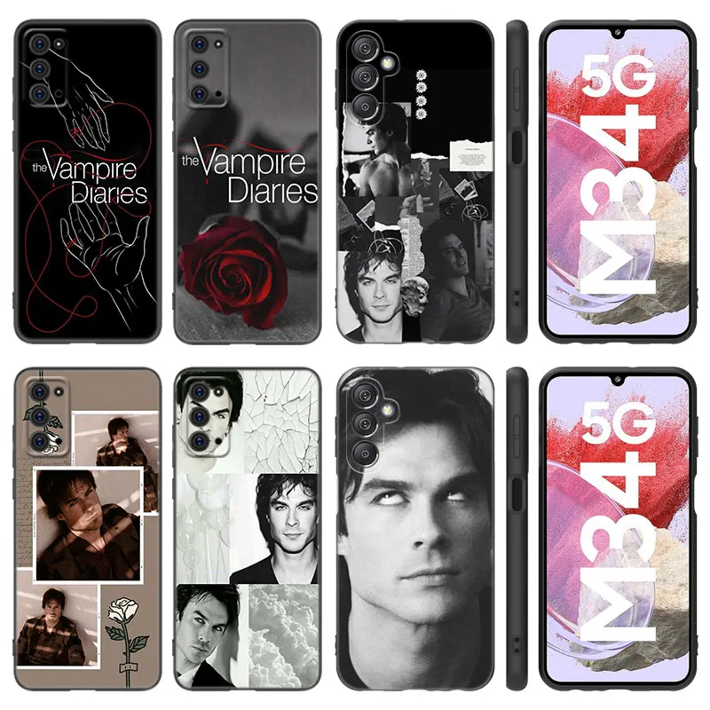 The Vampire Diaries Case For Samsung M30 M31 S Note 10 Lite 20 Ultra M04 M13 M32 4G M14 M23 M33 M34 M42 M52 M53 M54 5G M11 M12