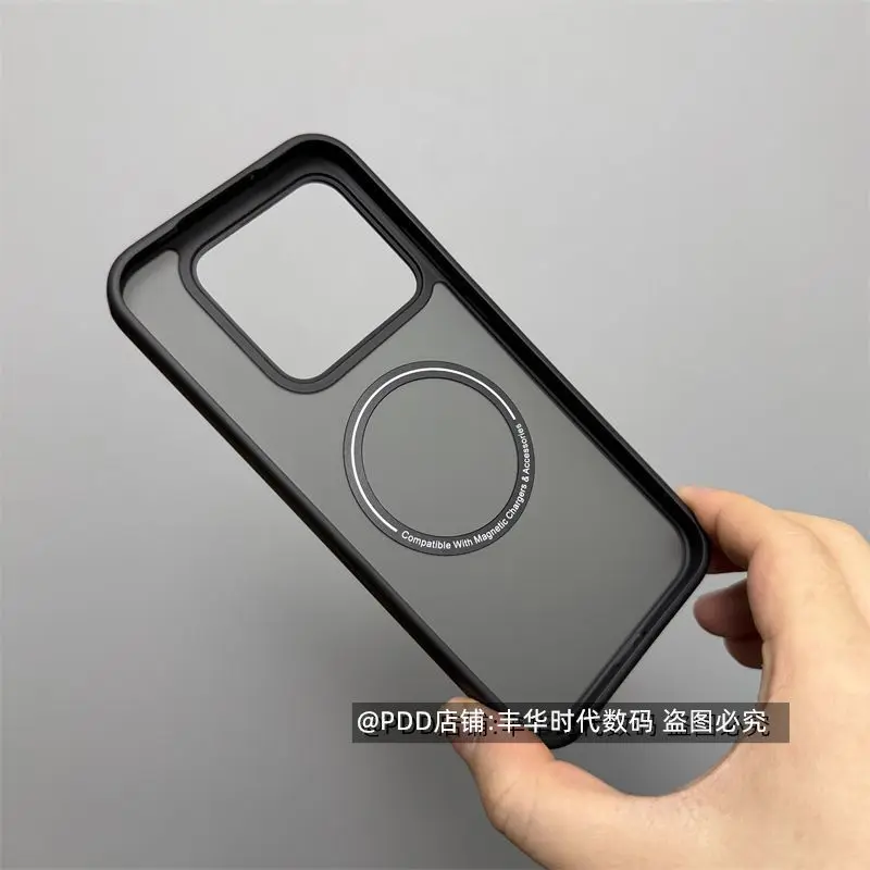 Etui ochronne na aparat Realme GT8 Pro gt8, luksusowe, matowe, akrylowe, magnetyczne, odporne na wstrząsy. — zdjęcie produktu 4