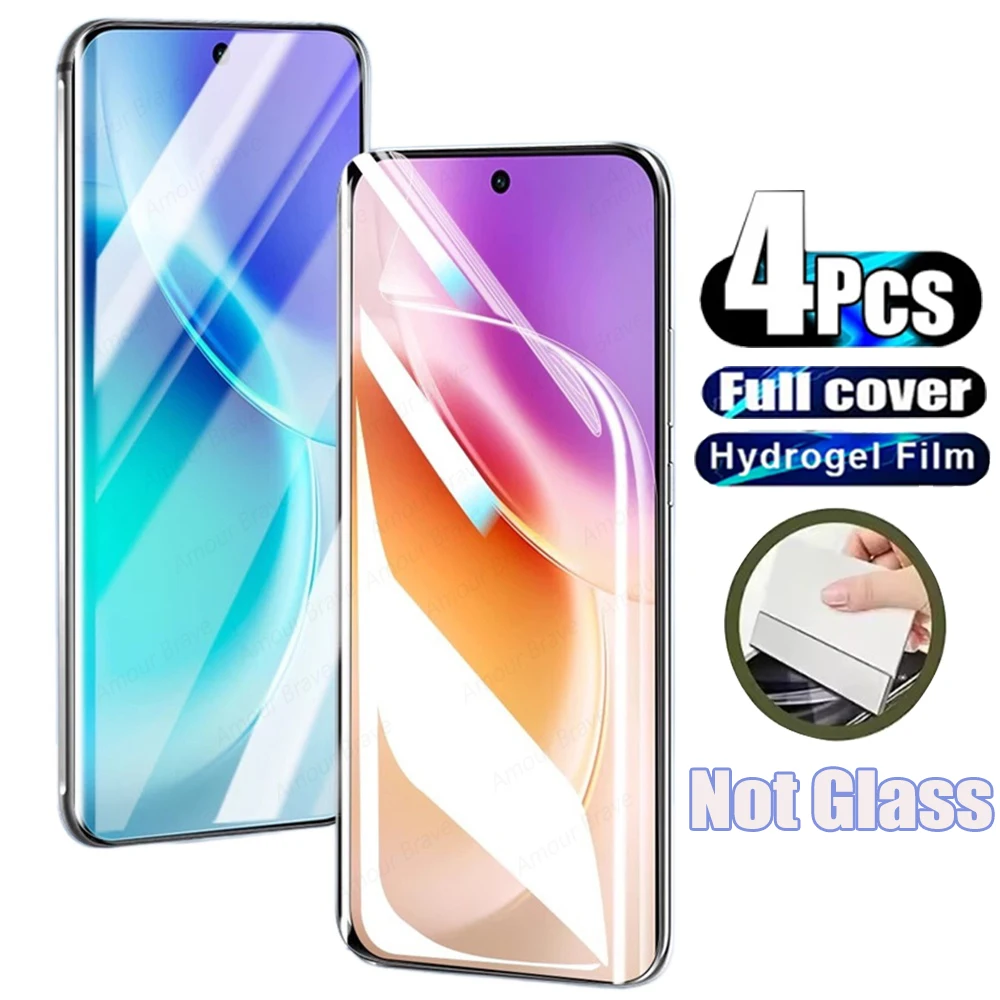 Protecteur d'écran 4 pièces pour Vivo X300 X200 Pro Mini X100 X90 X80 X70 X60 X50 Pro Plus, Film Hydrogel non en verre pour Vivo X100 Ultra
