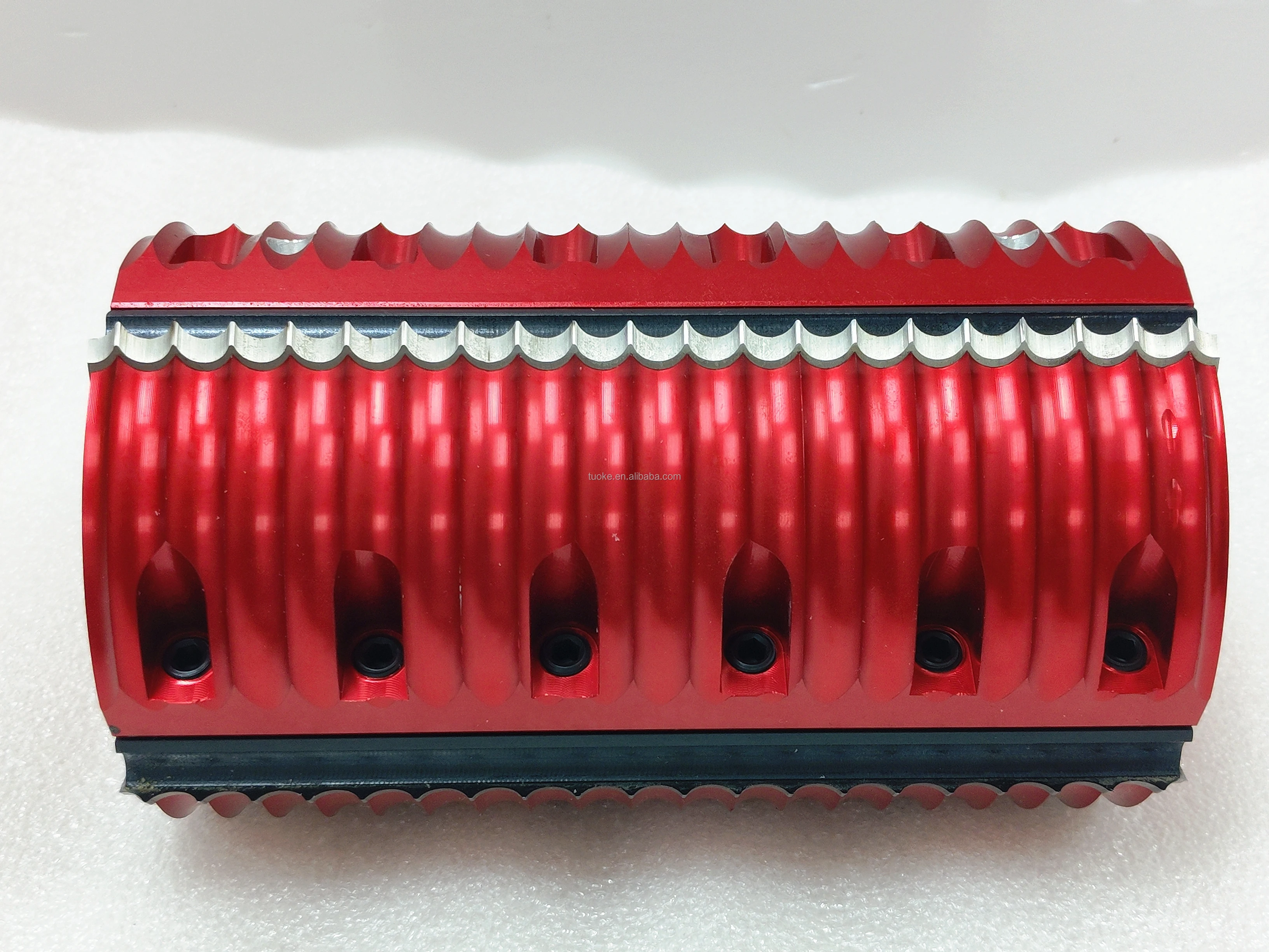 Tuoke TK538 120x40xH225x4Z Four Sides Planer Flat Knife Cutter  Blade Aluminium Body Spiral Head ODM OEM Climb Milling