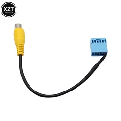 1pc Car Rear View Camera Adapter Cable Video Connection For Skoda VW Golf Tiguan Passat B6 PQ MIB RCA Line