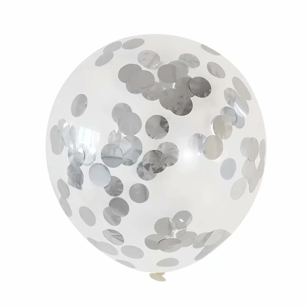 

22pcs 12 Inch Shiny Latex Balloons Set Metallic Foil Confetti Balloons Kit For Wedding Party Festival Decorations