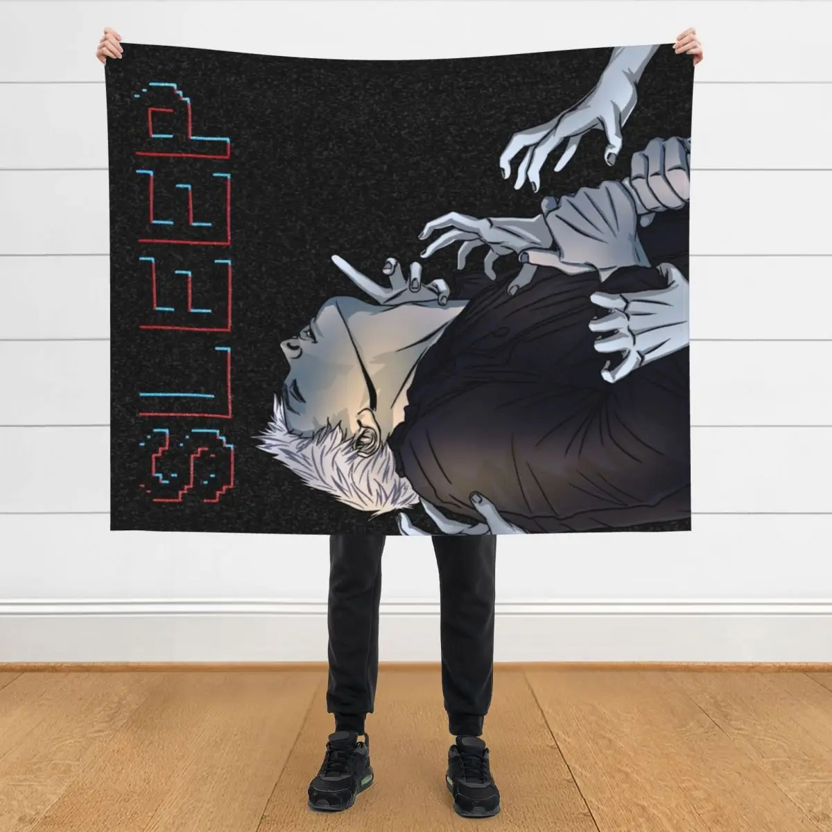 

It Feels As If Somebody Was Gripping My Throat Throw Blanket Decoratives Luxury Thicken Cute Soft Big Blankets