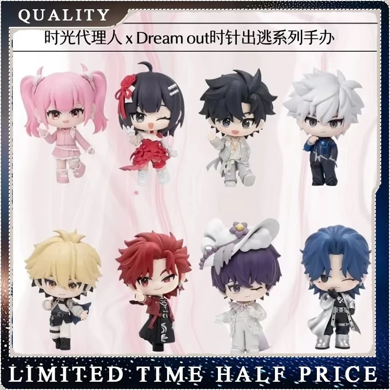 Original BilibiliGoods Link Click Dream Out Clock Escape Series Blind Box Q-Version PVC-Figur Anime-Modell Spielzeug Niedliche Dekoration Geschenk