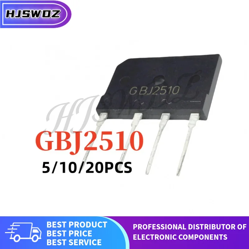 5-20PCS GBJ2510 Gbj…
