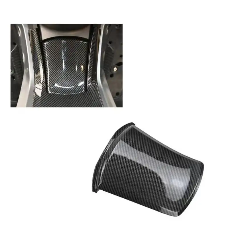 Motorcycle Fuel Oil Tank Cover for Yamaha NMAX 155 Gas Petrol Tank Cap Protector Guard Panel Carbon Fiber Plastic view 6