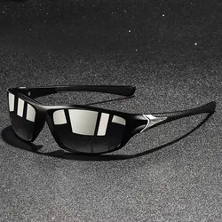 Photochromic Polarized Sports Vintage Sunglasses Men Women Fishing Cycling Driving Mountaineering Chameleon Sun Glasses UV400