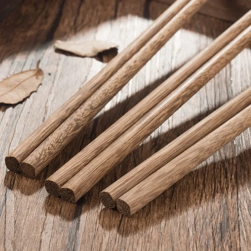 10 أزواج 25 سنتيمتر عيدان مجموعة غير مصبوغ عيدان تناول الطعام الخشبية بالجملة أدوات المائدة ل Hotpot أدوات المطبخ العصي الصينية المنزلية