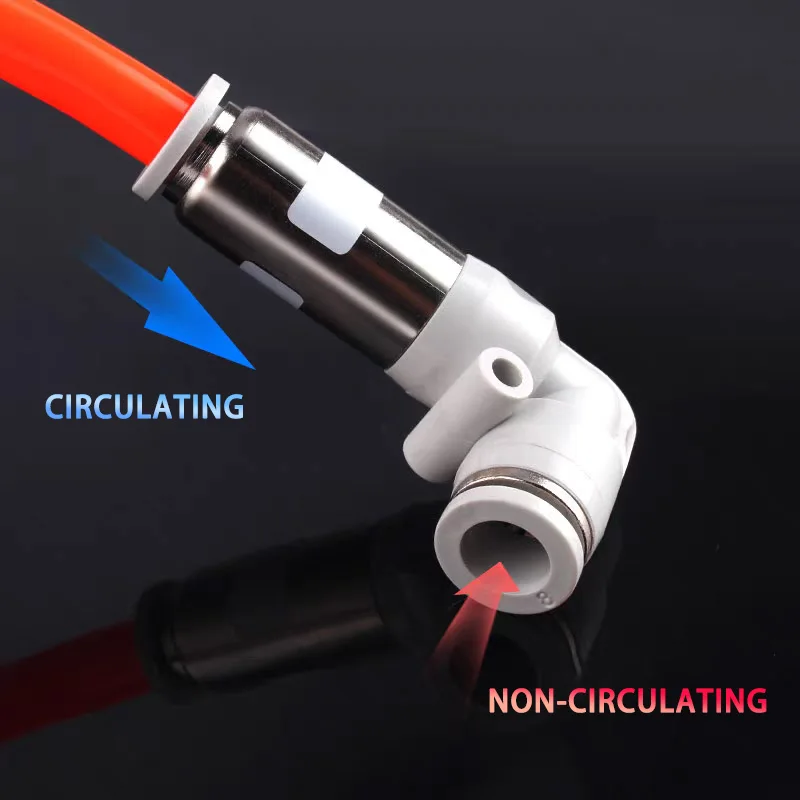 1pcs SPU Pneumatic Pipe Control Valve Non-Reversing 4mm 6mm 8mm  SPV One-way Valve Quick Plug One Way Pneumatic Pipe Connector