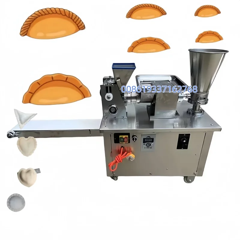 بيع المصنع مباشرة 500-4800 قطعة/ساعة مربع رافيولي ساموسا امبانادا سبرينغ رول مستدير روسيا ماكينة صنع الزلابية