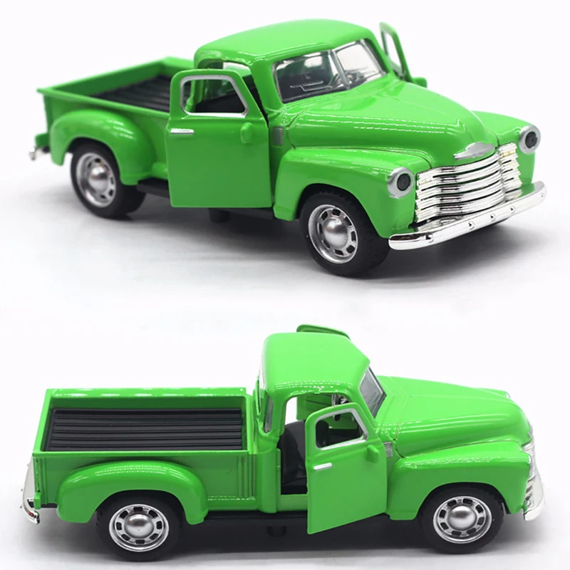 Christmas Ornaments Pickup Alloy Car Toy High Imitation Car Miniature Car Model