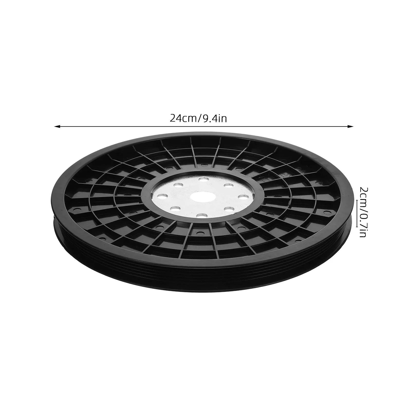 Dynamic Cycling Belt Wheel Fitness Bike Belt Turntable Smooth Quiet Indoor Cycling Pulley Wheel Accessory Home Exercise Bike