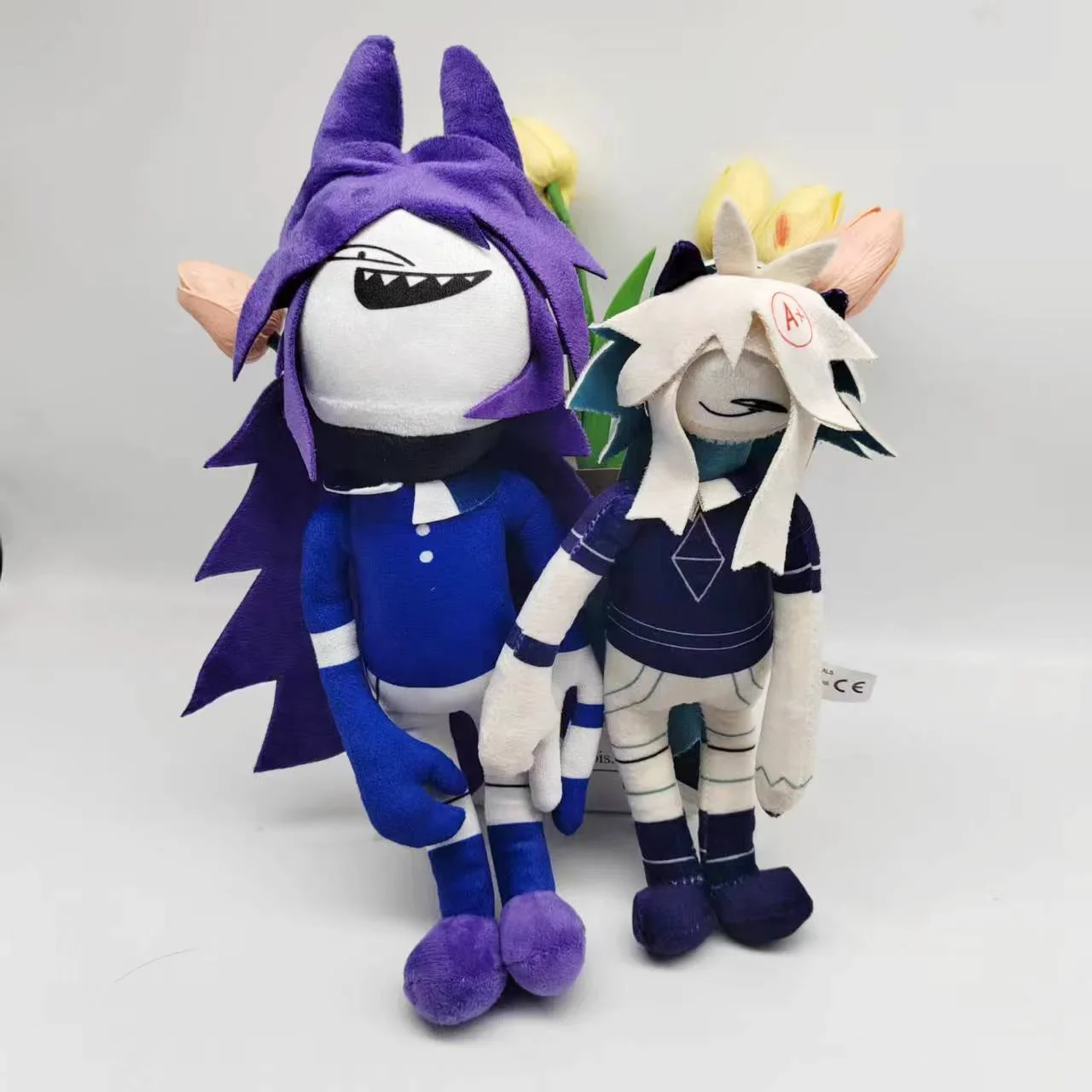 YanQing Fundamental Paper Education Plush Toys Cartoon Miss Circle Dolls Anime Stuffed Toys Kids Birthday Gifts