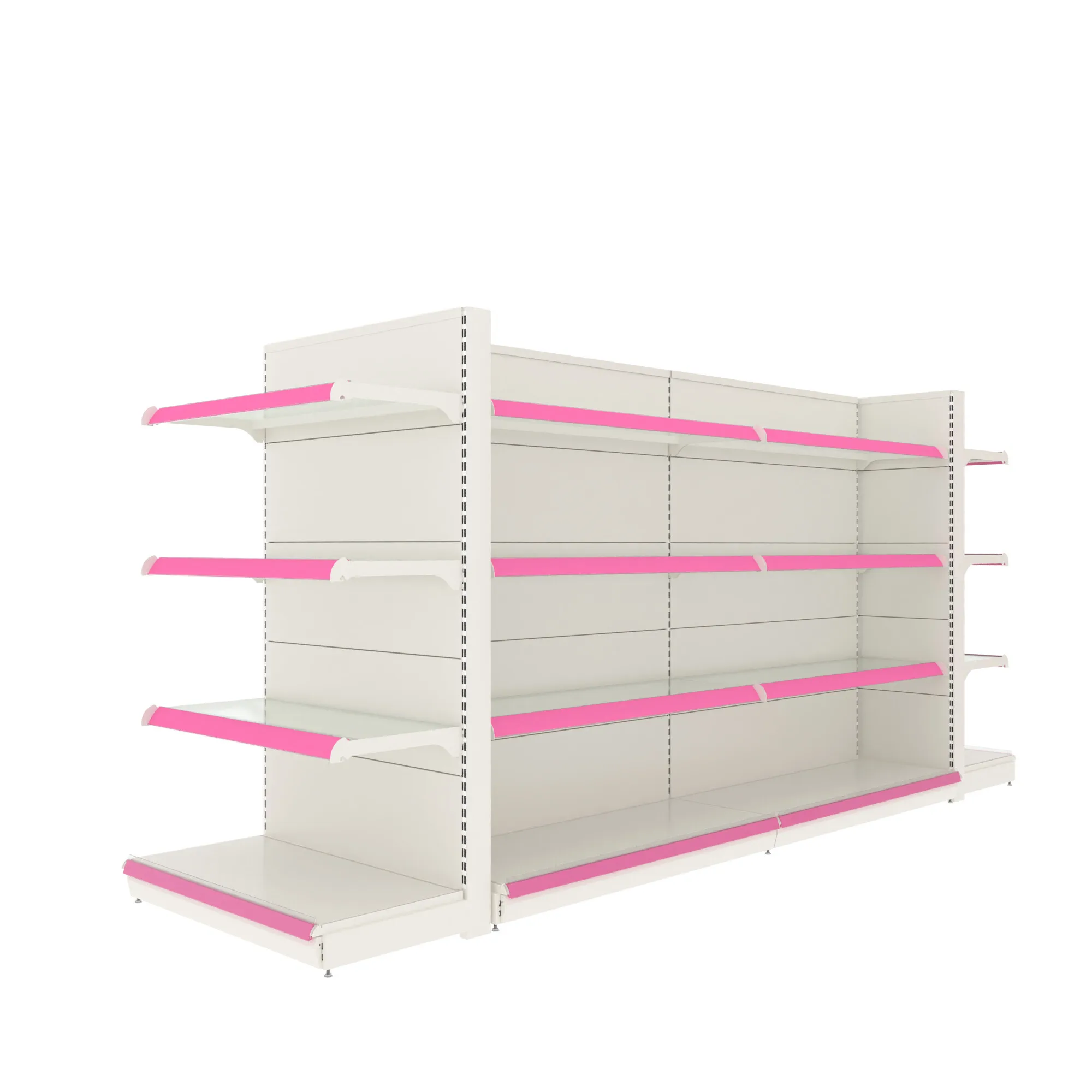 Store Rack Easy to Assemble Supermarket Shelving Systems Supermarket Shelving for Efficient Product Display Custom Size