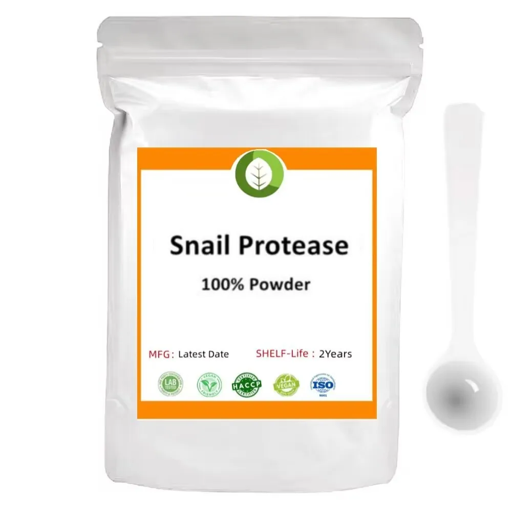 Hot Sell Snail Protease Powder / Cosmetic Raw / Skin Whitening and Smooth / Anti Aging / Remove Wrinkles