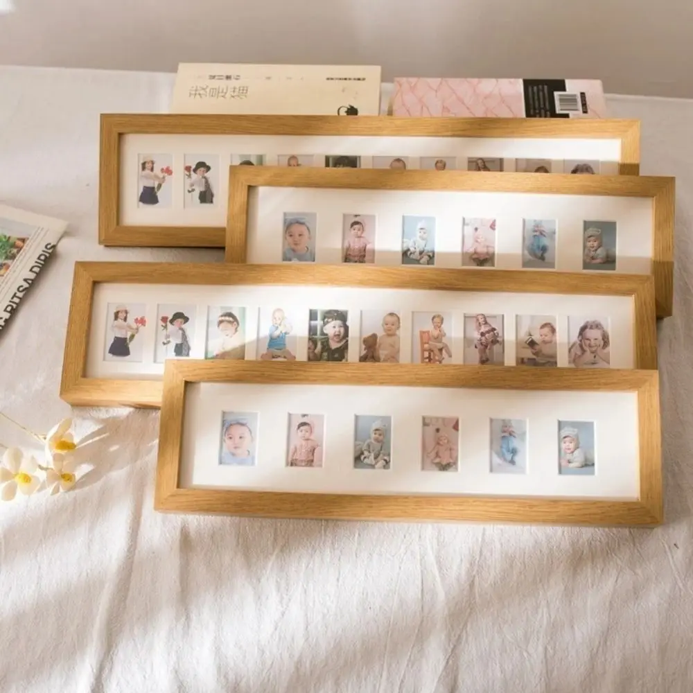 Baby Growth Photo Album Frame Mini 2 Inch 6 /10 Holes Picture Frames