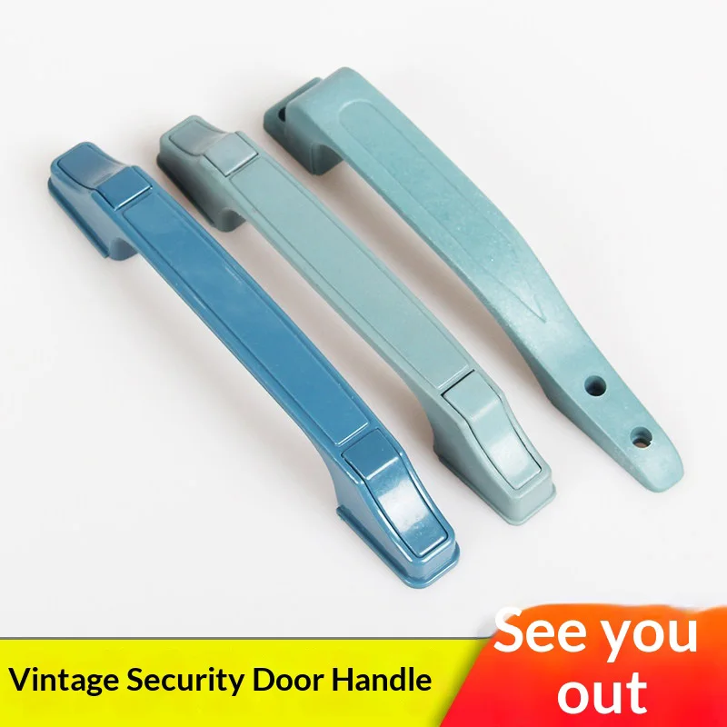 anti-theft door handle, old-style pull handle, wooden door, iron door, plastic external safety door