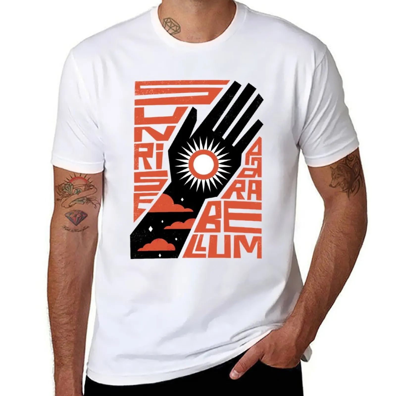 

Sunrise Parabellum T-Shirt cotton t shirts man 100% t shirts for man cotton soft T-Shirt