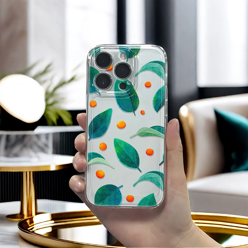 Oil painting of flowers Phone Case For IPhone 16 15 14 13 12 11 Pro Max Cover For Iphone X XS XR 7 8 Plus SE 2020 Cover Case