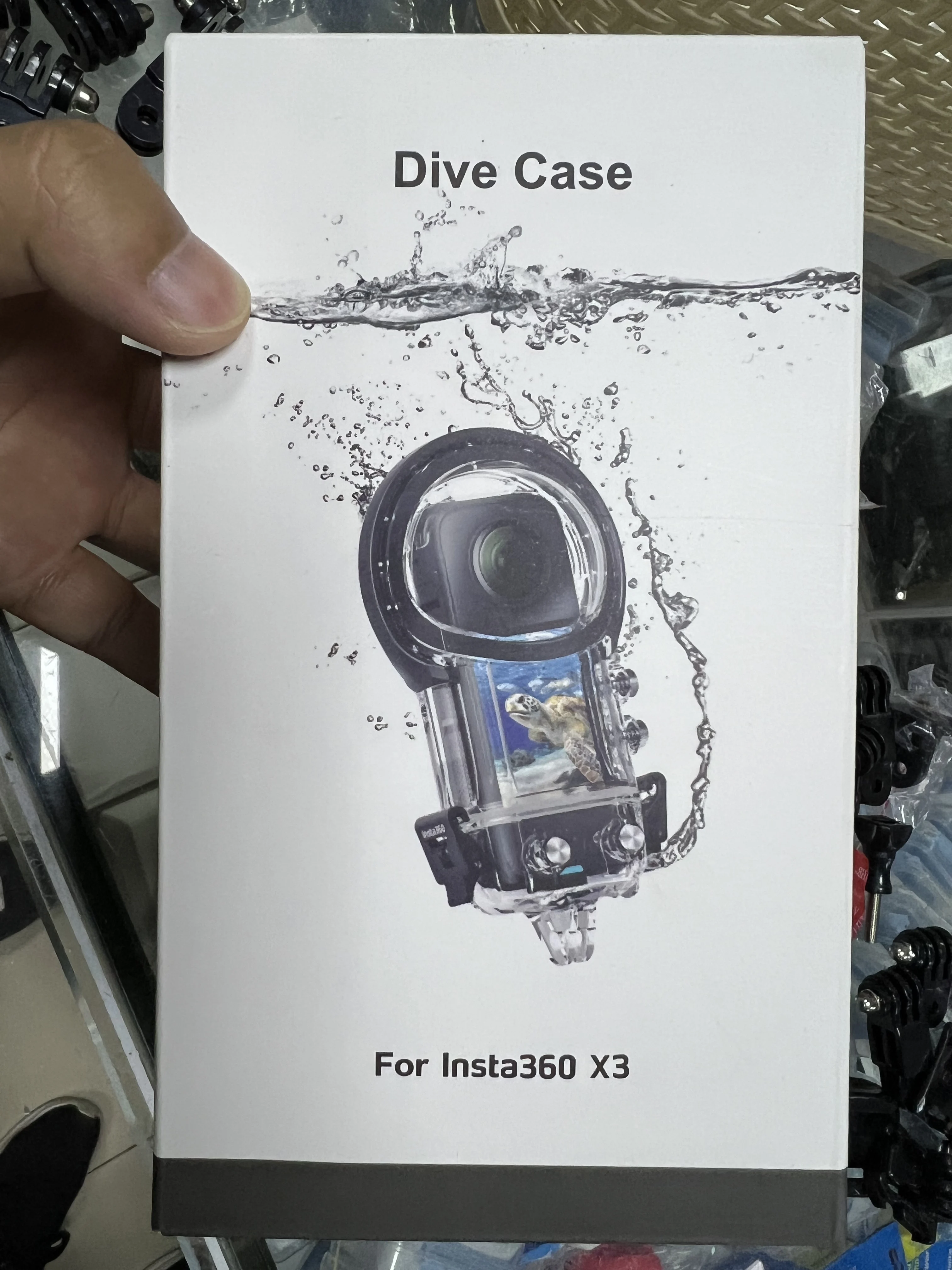 Dive Case Waterproof Housing Cover Kit For Insta 360 X3 Underwater Protector Diving Box Shell