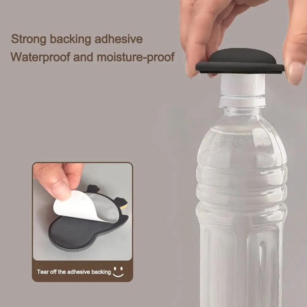 1/2/4Pcs New Soft Rubber Door Stopper Self Adhesive Mute Design Protection Stickers Shockproof Anti-slip Handle Bumper Wall