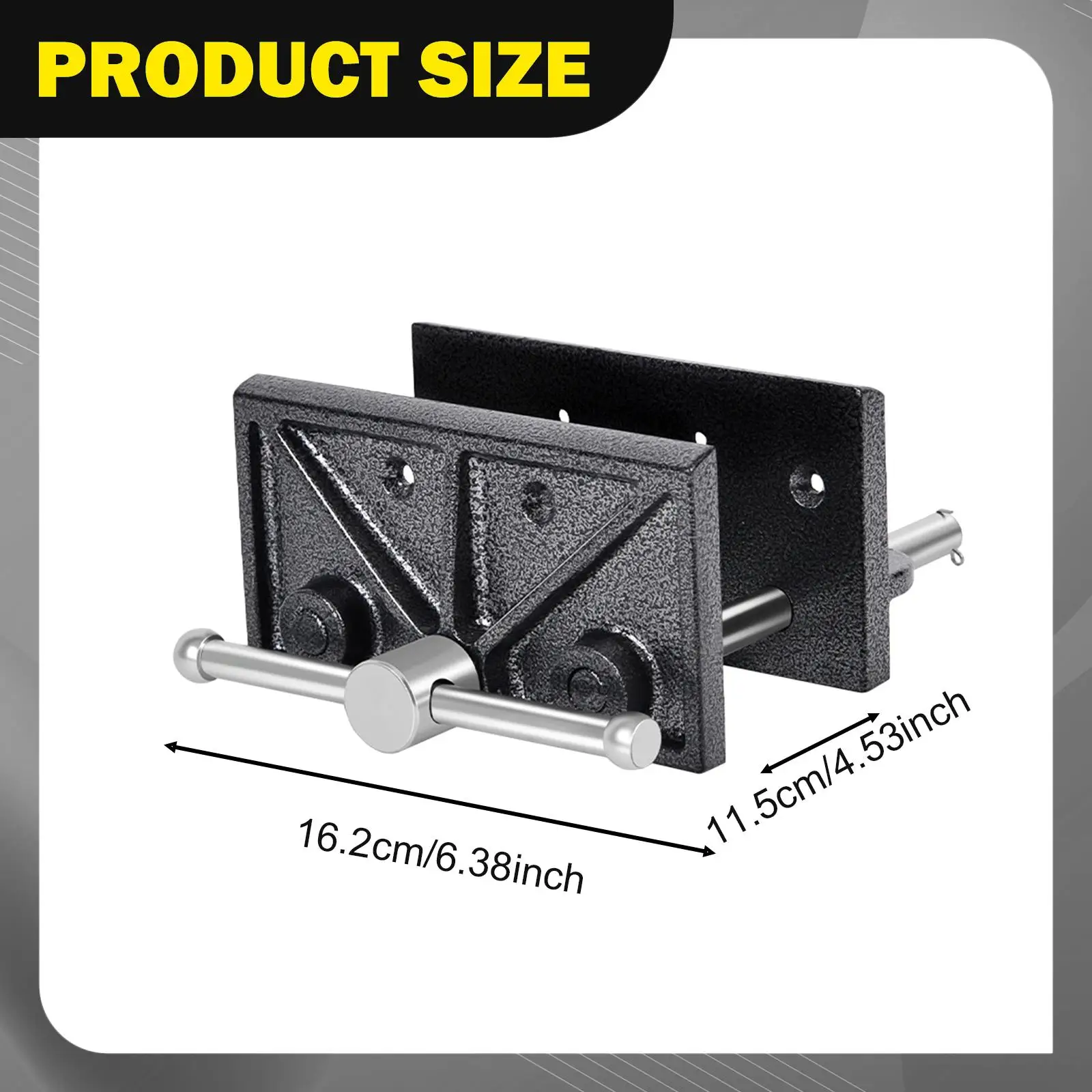 Vise Tool Versatile Workbench Clamp 4.53inch Jaw Opening for Metal Polishing Wood Processing Home