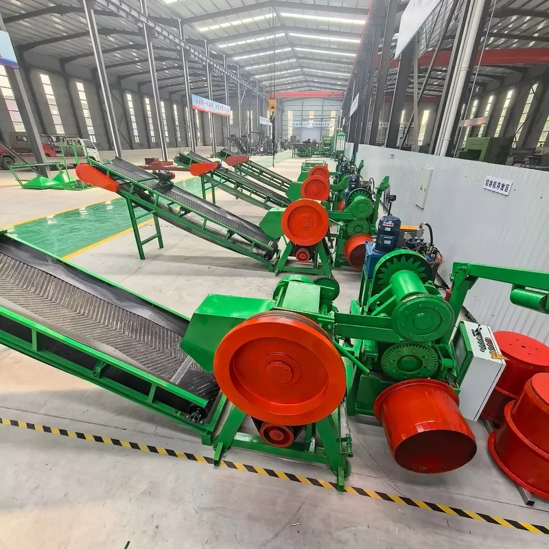 Crusher Automatic Horizontal Waste Tire Sidewall Cutter Tire Bead Cutting Machine for Sale