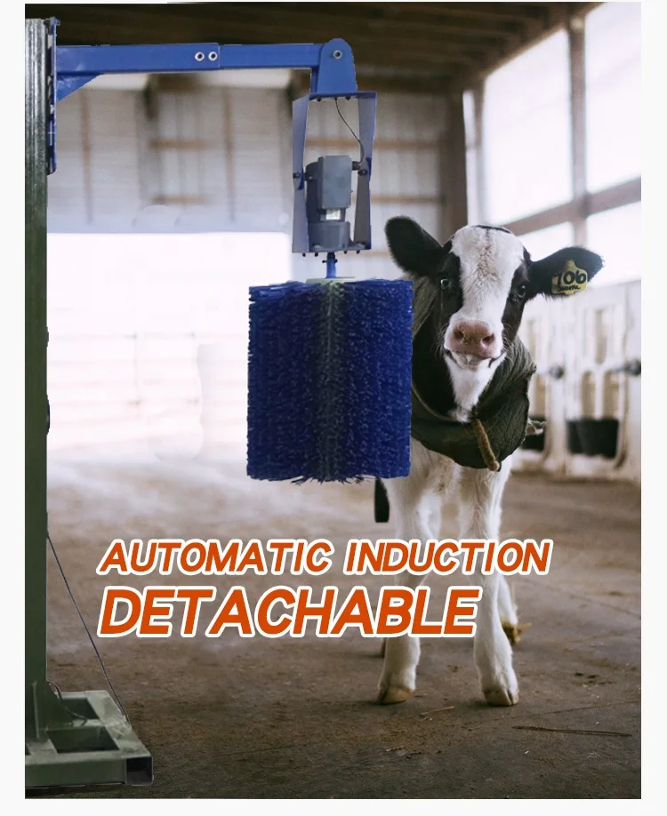 Farm Equipment Automatic Cow Brushes Cattle Body Cleaning Brushes