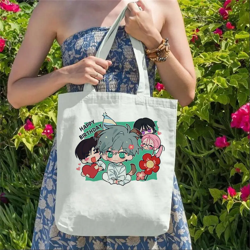 Alien Stage Canvas Tote Bags Beach Green Living Promotes Sustainable Lifestyle Eco Friendly Unique Pattern Shopping Bag Handmade