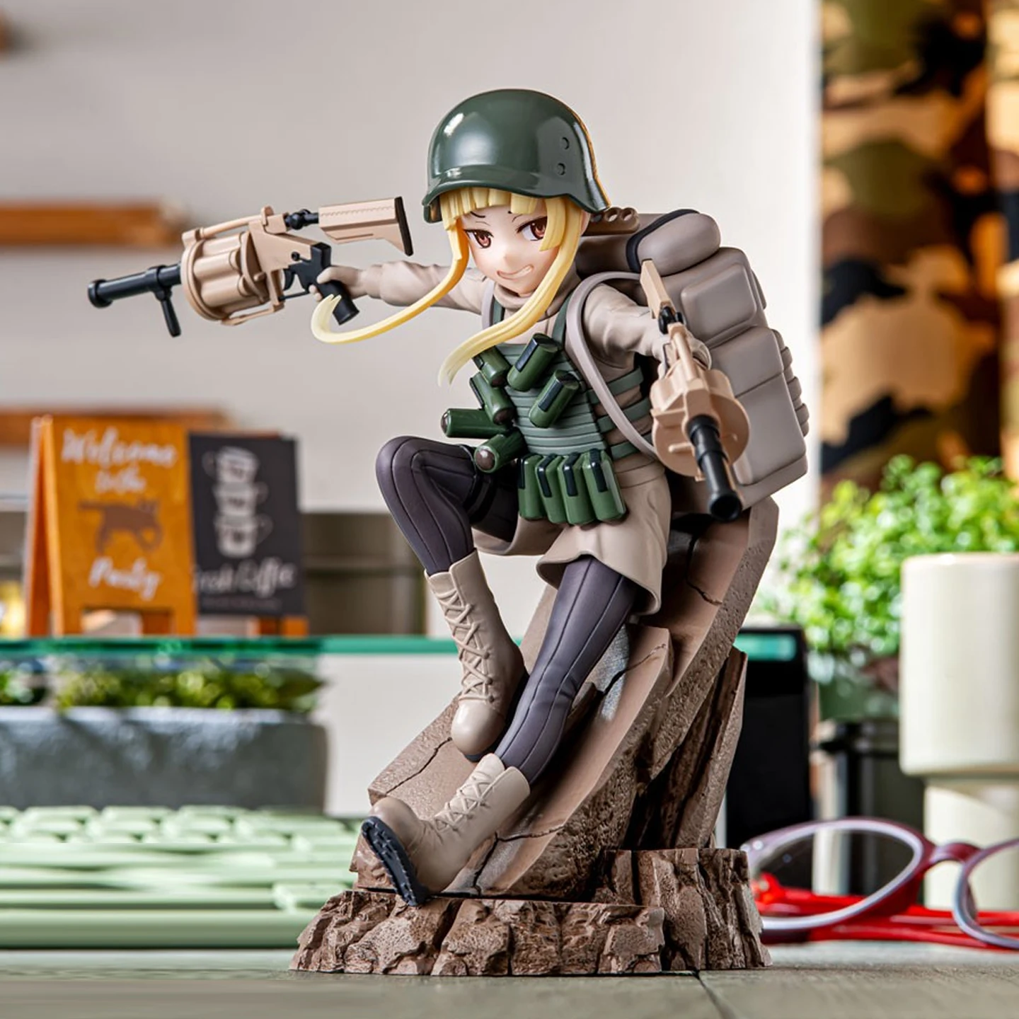 Sega Luminasta Sword Art Online Alternative Gun Gale Online Action Figure الرسمي جائزة Fukaziroh النسخة اليابانية القابلة للجمع
