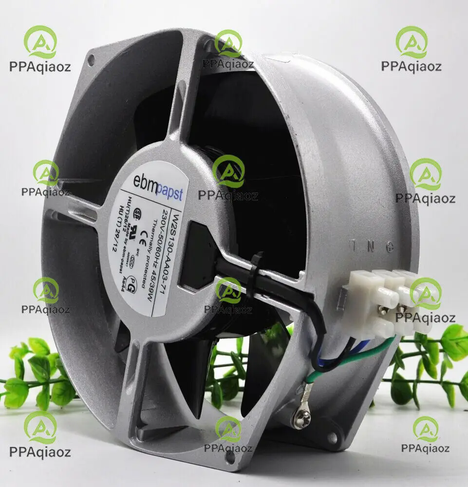 New W2S130-AA03-71 AC230V 45/39W For Rittal Cooling Fan W2S130AA0371 #P