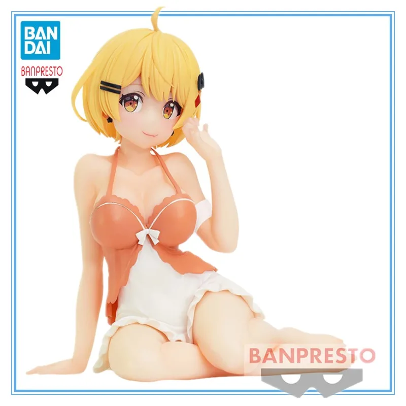 

In Stock Banpresto Relax Time Hololive Yozora Mel Original Anime Figure Action Pvc Model Collectible Toys Kawaii Doll Gift 11Cm