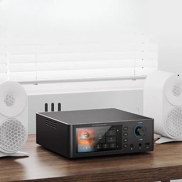 SM1.3 High-End Hi-Fi Streamer All-In-One Desktop DAC AMP Hi-Res Audio AK4191EQ AK4499EX Chips Bluetooth 5.2 LDAC AptX