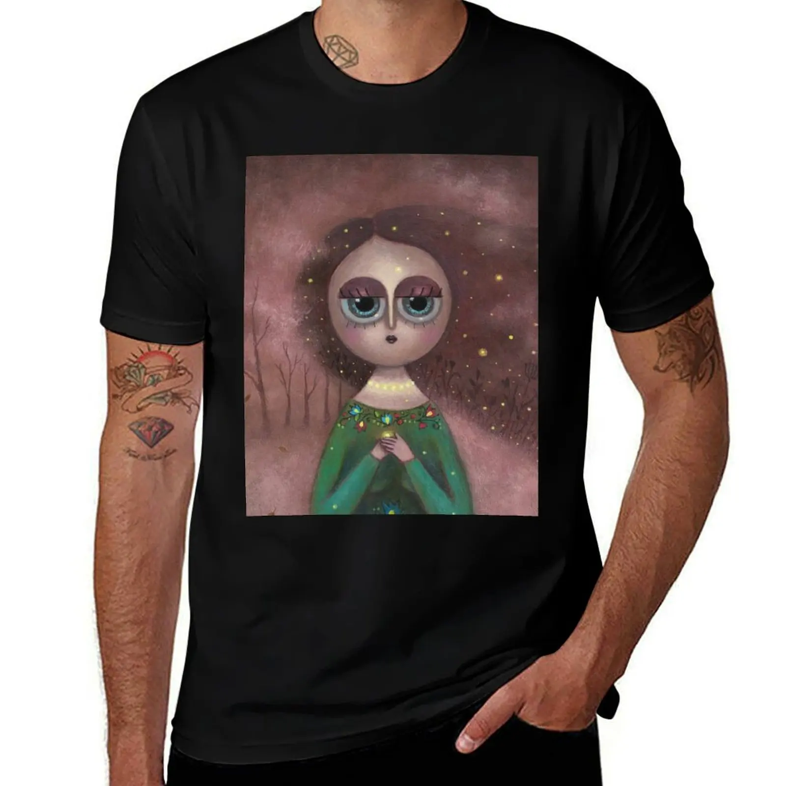 Mother of Fireflies T-Shirt Work Short Sleeve Cotton Top