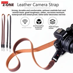 Leather Quick Release Camera Neck Strap Belt For Canon 5D MARK Nikon Sony Fujifilm Lumix Panasonic Olympus Leica SLR Accessories