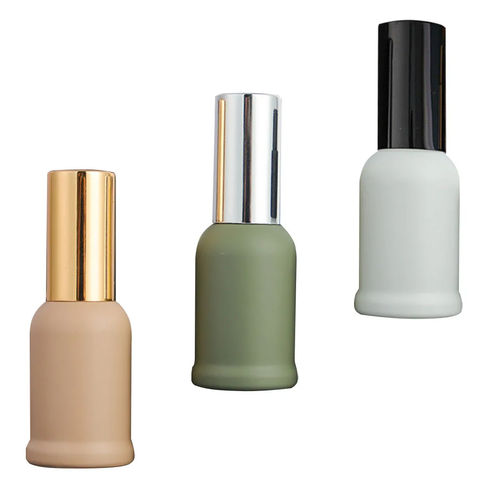 

3Pcs Glass Perfume Spray Bottles Leakproof Portable Sub Bottles for Essential Oil Liquid Storage Sprayer Glass Bottle