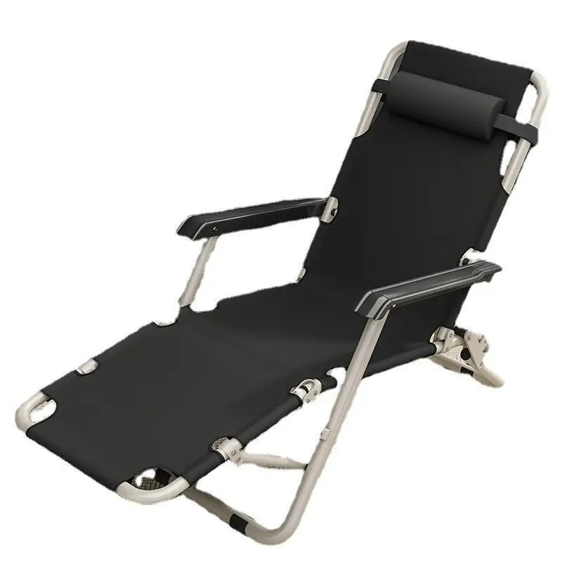 المنزل الحديث الشاطئ كرسي قابل للطي المحمولة أكسفورد النسيج القيلولة قيلولة السرير دائم كرسي مريح لكبار السن لحديقة شرفة الترفيه #1