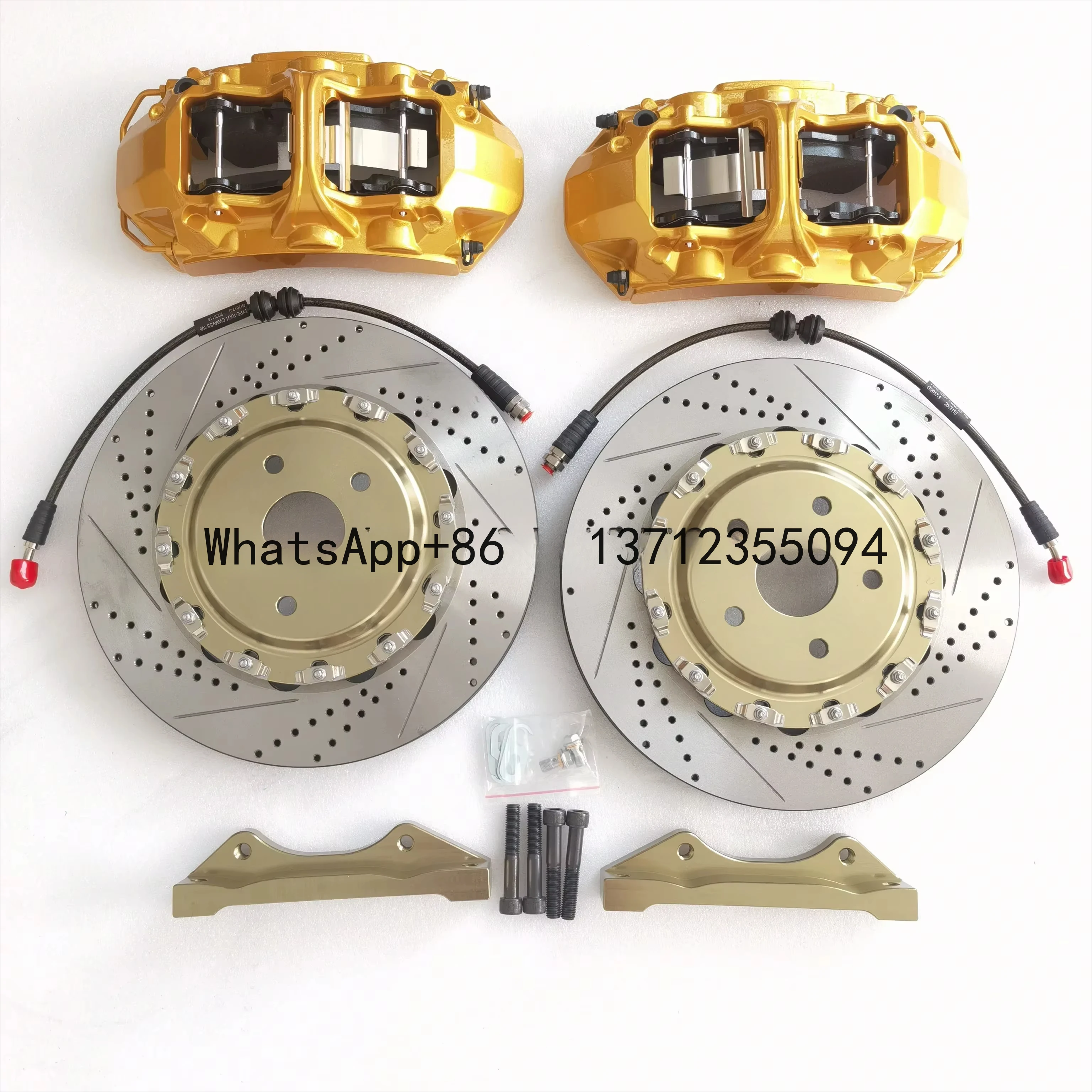 Factory Competition Brake Kits 6 Piston Racing Brake Calipers For Honda Accord S2000 Civic EK9 FD2 FC1 FK7