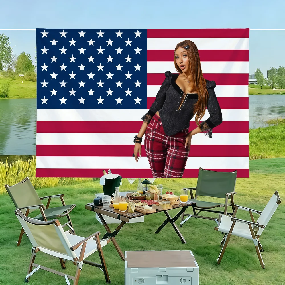 Singer P-PinkPantheress Fancy Some More Flag Wall Decorations Home Decor Suitable For Living Rooms Bedrooms Dormitories Parties