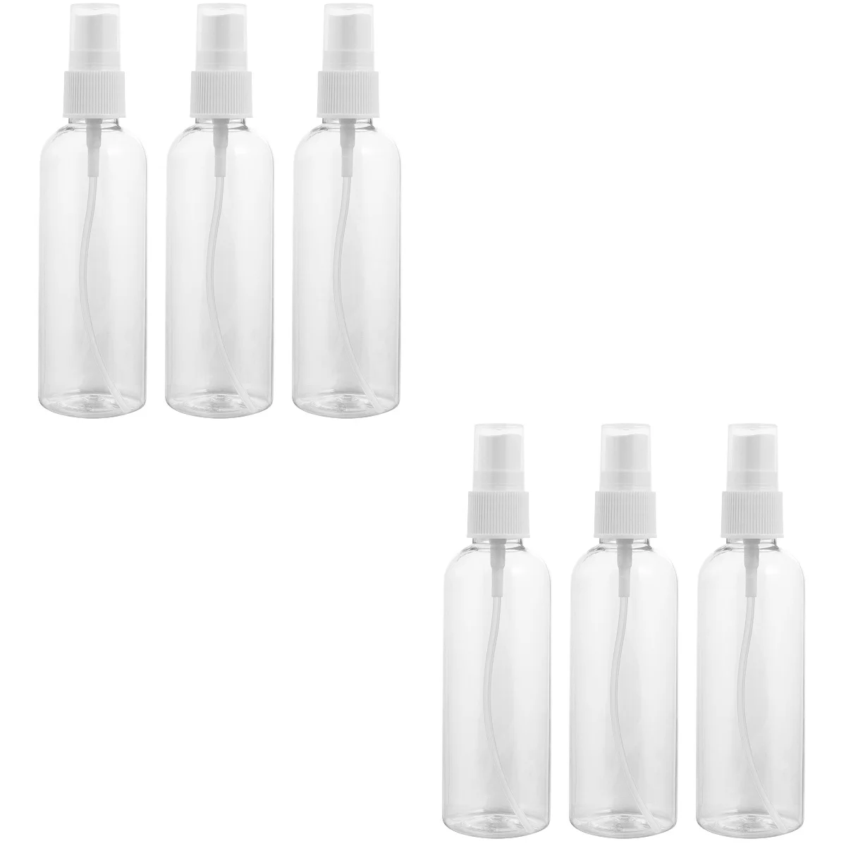 2 Count Travel Spray Bottle Subpackaging Bottles Fine Mist Sprayer Dispensing Bottled