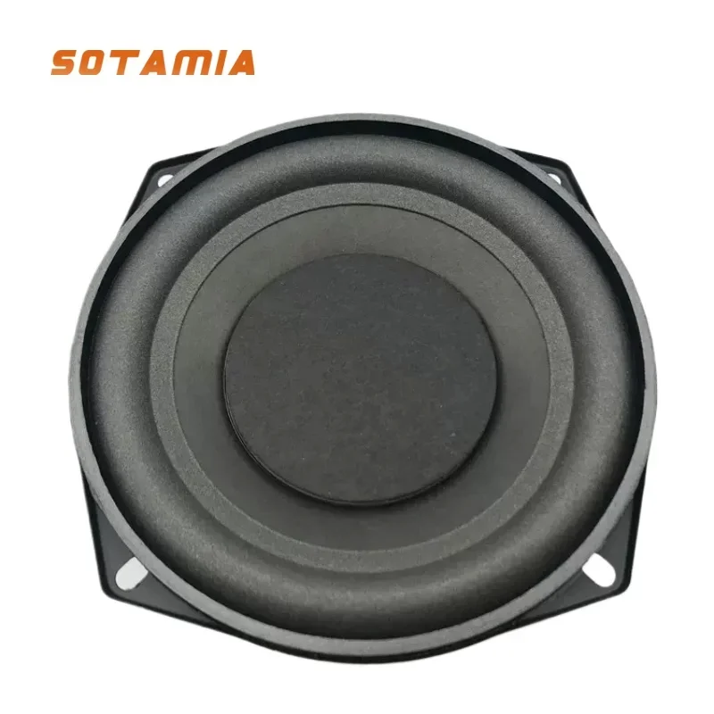 

SOTAMIA 1Pcs 5.25 Inch Audio Woofer Speaker 4 Ohm 30W Bass Sound Bookshelf Speaker DIY Multimedia Subwoofer HIFI Loudspeaker